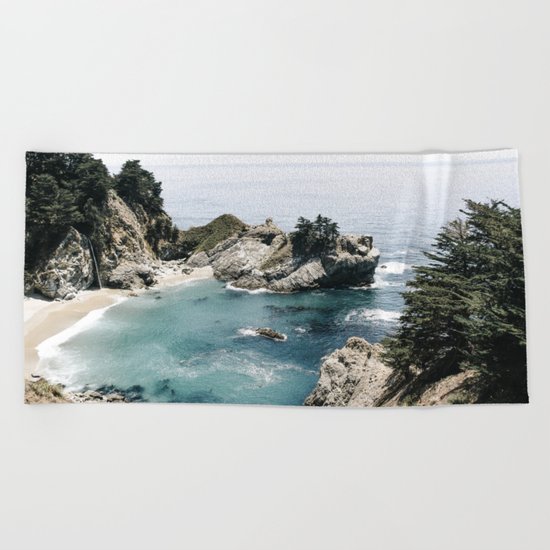 Mcway Falls Faded Beach Towel