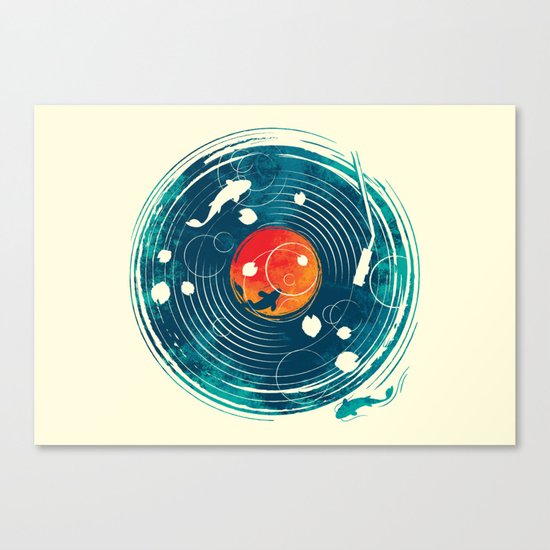 Sound of Water Canvas Print