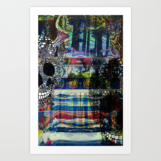 CMYK Requiem pt. 1 Art Print