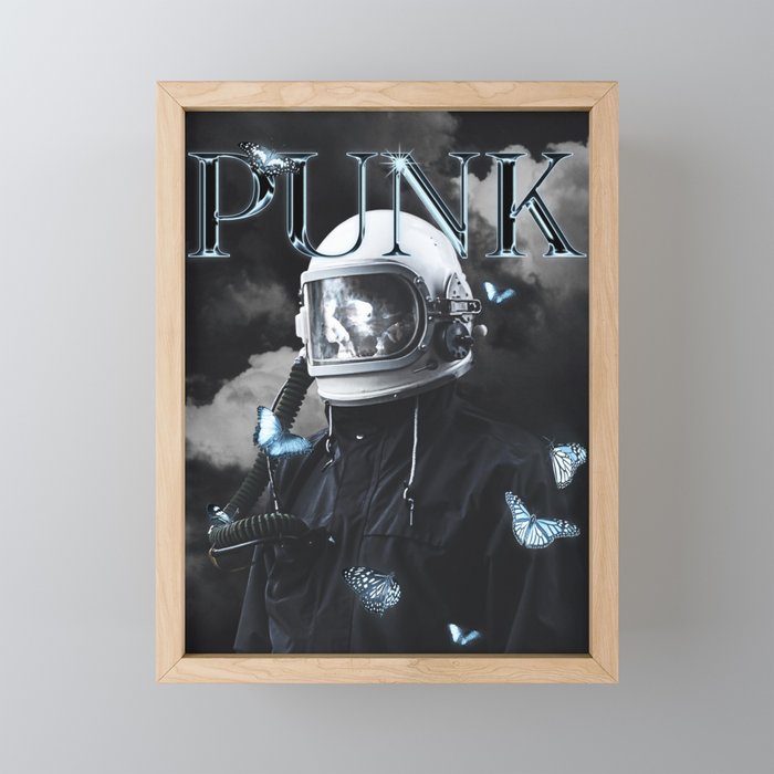 Punk Framed Mini Art Print