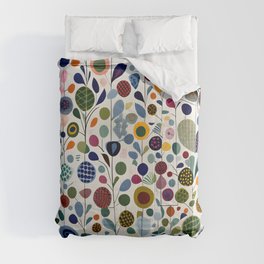 Happy garden abstract design! Comforter