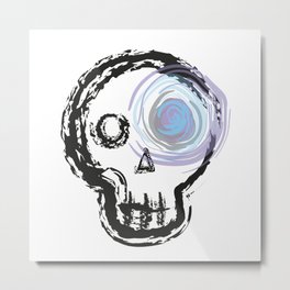 Skull #1 Metal Print
