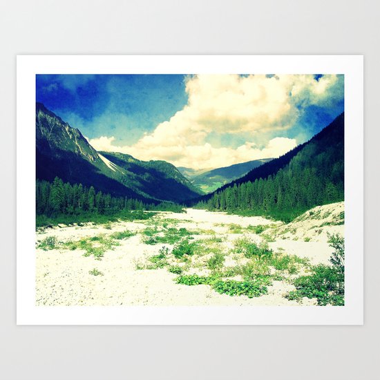 The Valley Art Print