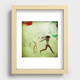 little girl dreams #7 Recessed Framed Print