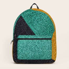 Multicolored shimmering glitter Backpack