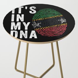 It's In My DNA - St Kitts and Nevis Flag Side Table