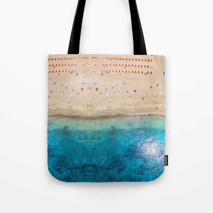 AERIAL. Summer beach Tote Bag