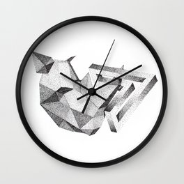 Rhino Wall Clock
