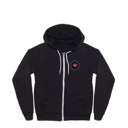 CROW circle Full Zip Hoodie