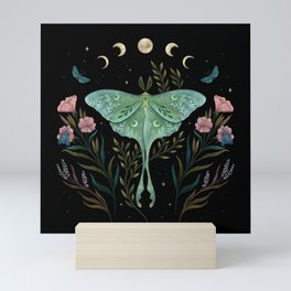 Luna and Forester Mini Art Print