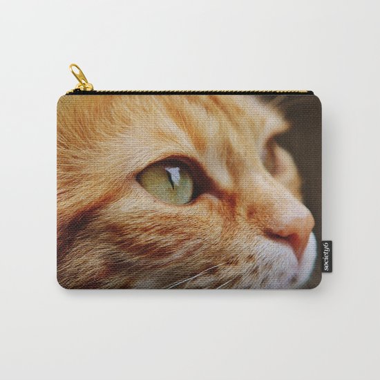 cat face 4 Carry-All Pouch