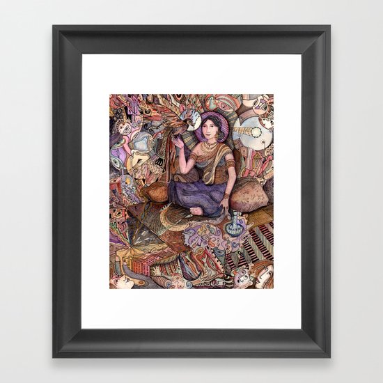 Sheherazade Framed Art Print