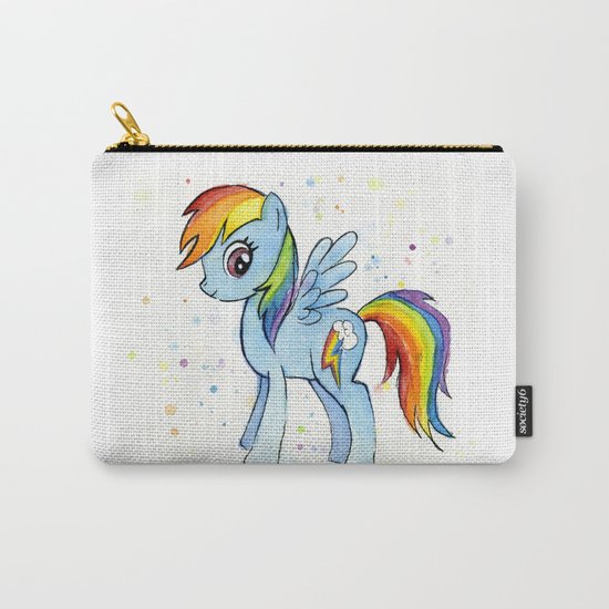 Rainbow Dash MLP Pony Carry-All Pouch