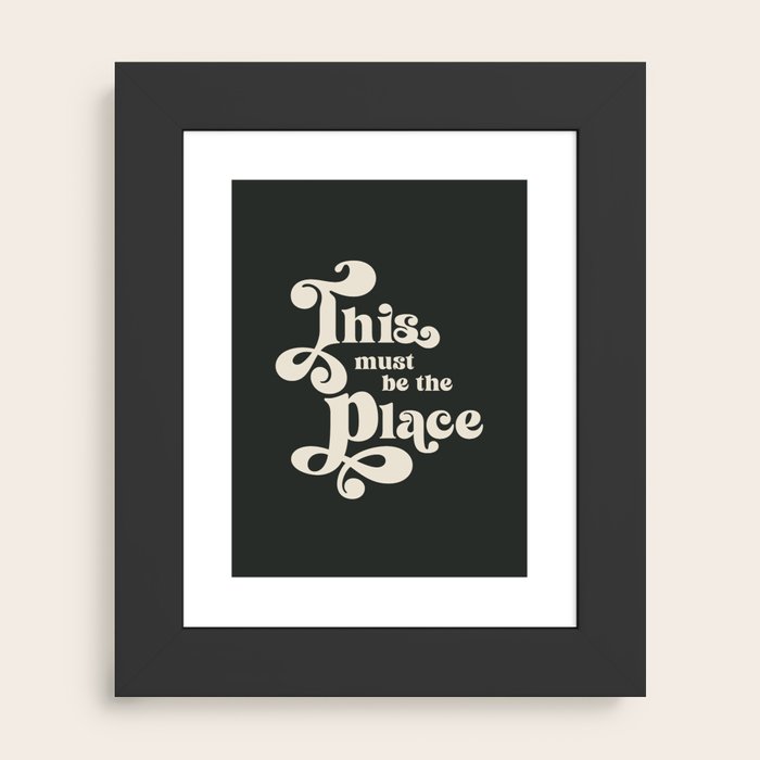 Framed Art Print