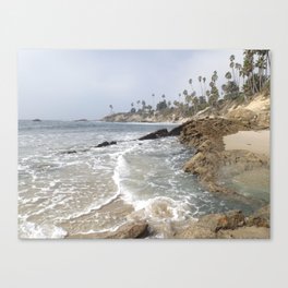 rolling waves Canvas Print