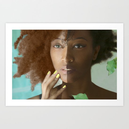 Don't Tell Her She's Pretty For A Darkskin Girl Art Print