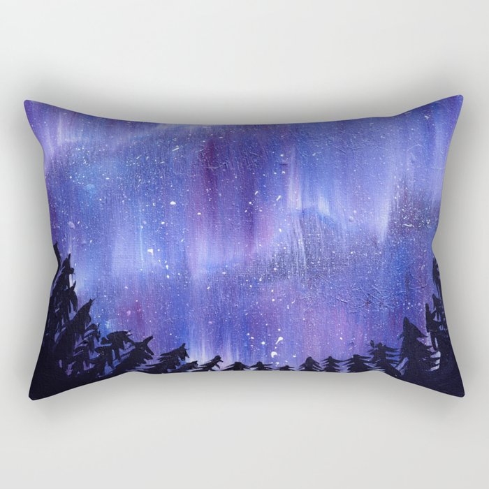 Atmospheric Monoliths Rectangular Pillow