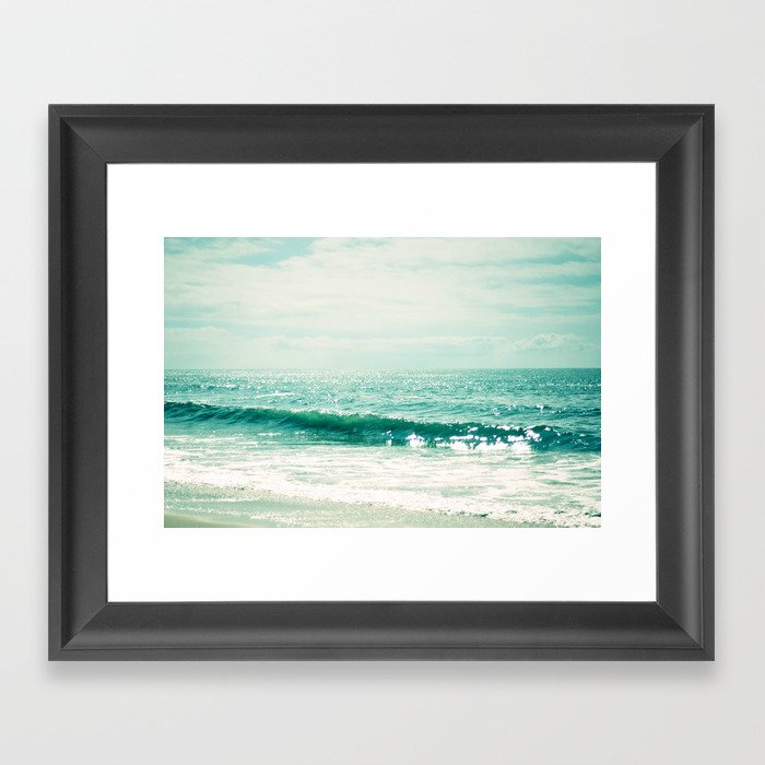 Sea of Tranquility... Framed Art Print
