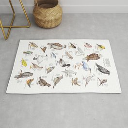 Birds of the Pacific Northwest Rug