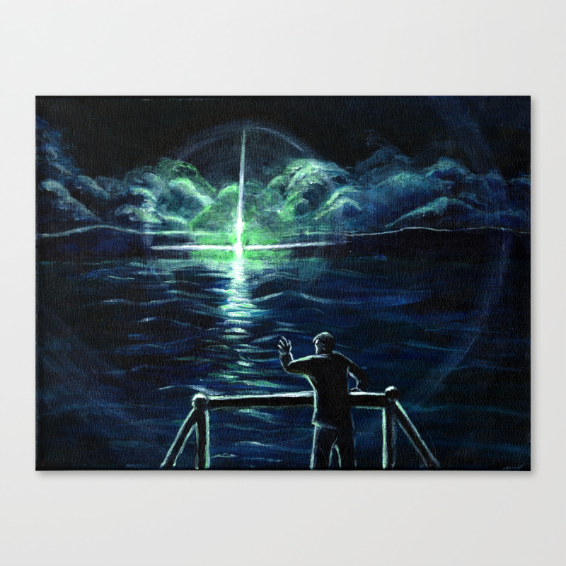 The Great Gatsby Canvas Print By Jamieillustration Society6