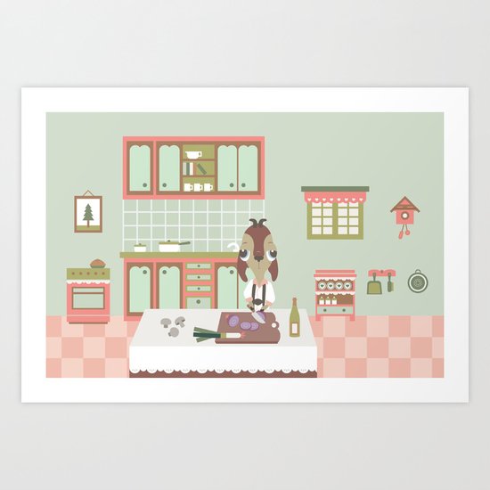Goat Art Print