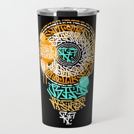 Full Color Calligrafiiti Travel Mug