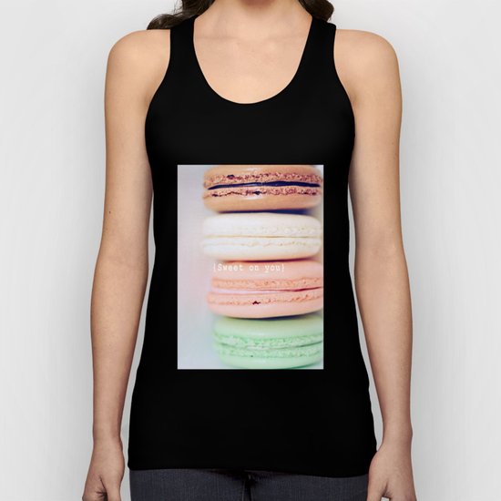 {Sweet on you} Unisex Tank Top