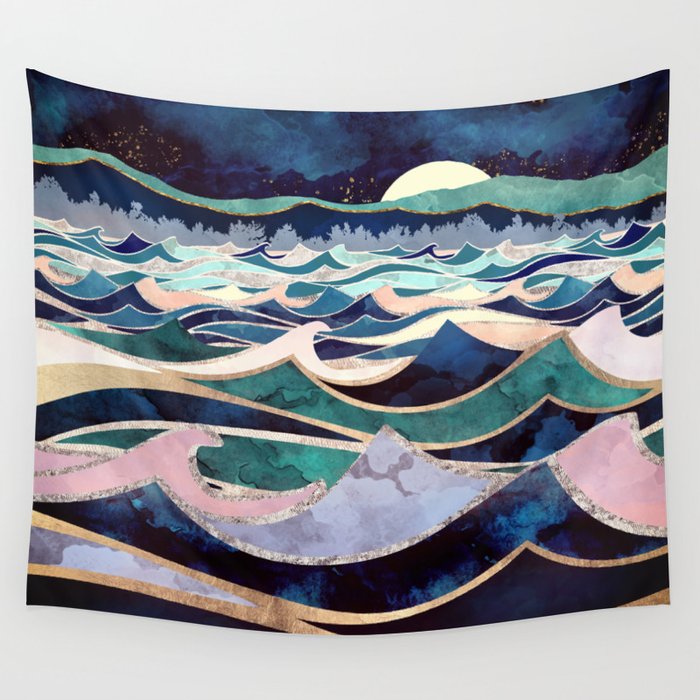 Ocean tapestry wall new arrivals hangings