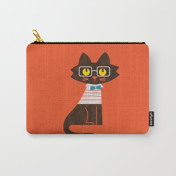 Fitz - Preppy cat Carry-All Pouch