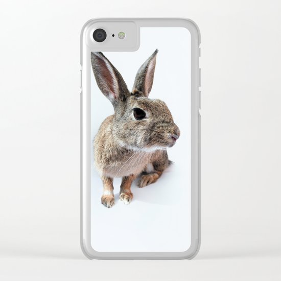 rabbit Clear iPhone Case