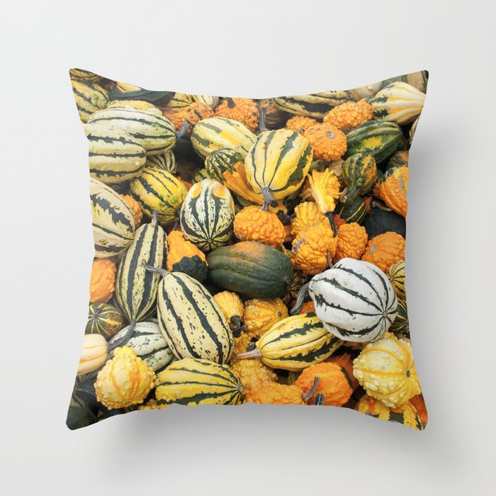 Fruit of the Earth Throw Pillow