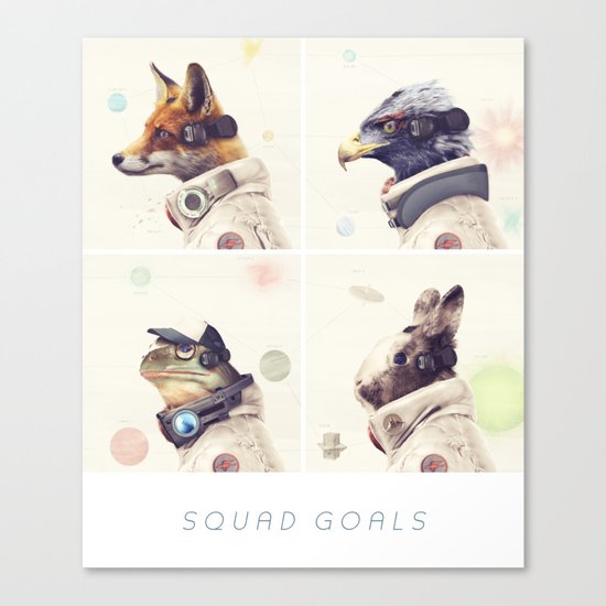 Star Team - Squad Goals Canvas Print