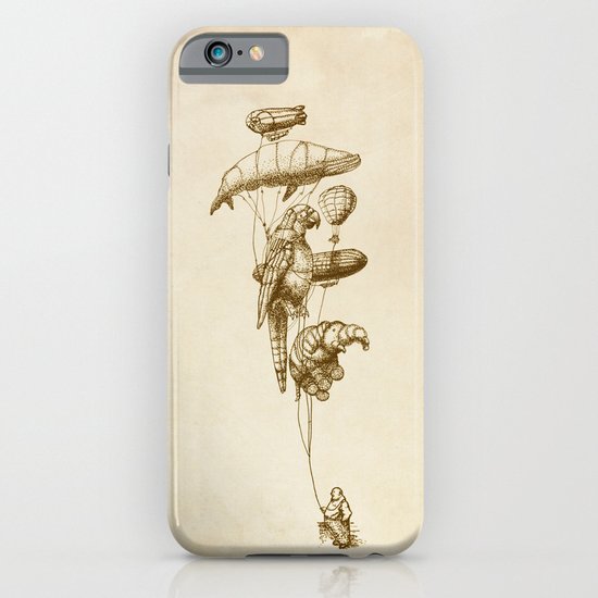 The Helium Menagerie (sepia) iPhone & iPod Case