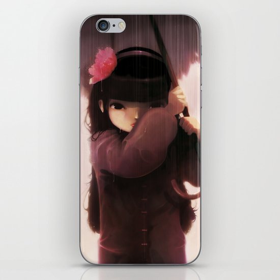Rainy days iPhone & iPod Skin
