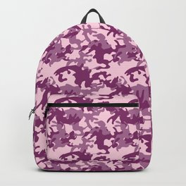 Pink abstract camo pattern  Backpack