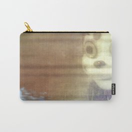 CRASH and BURN Carry-All Pouch | Sci-Fi, Mixed Media, People 