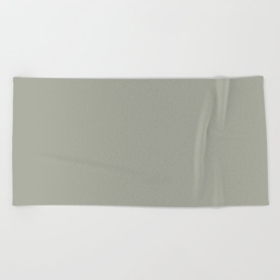 Simply Retro Gray Beach Towel