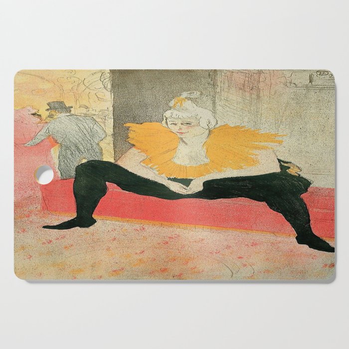 Henri de Toulouse-Lautrec "Sitting Clown" Cutting Board