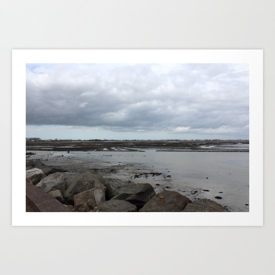 oyster park Art Print