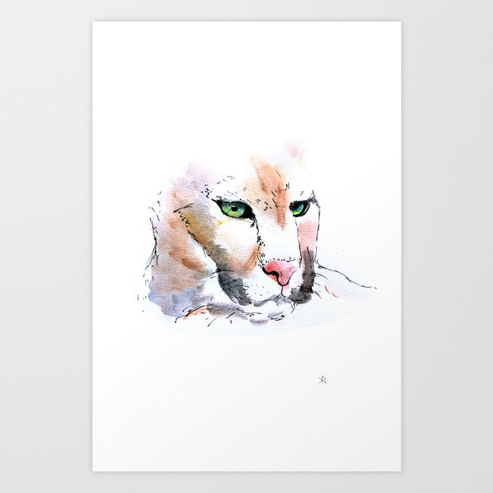 Puma Art Print