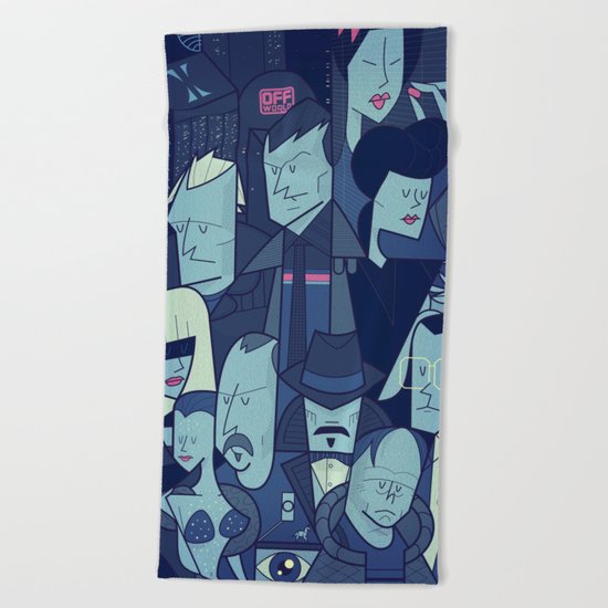 Blade Runner Beach Towel