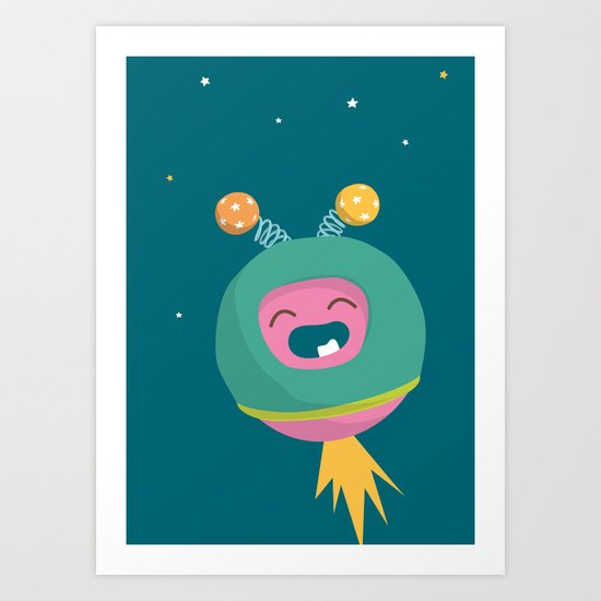 Letter O Art Print