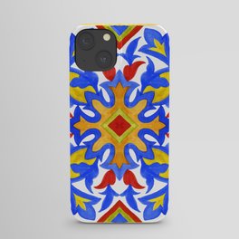 Portuguese azulejo tiles. Gorgeous patterns. iPhone Case