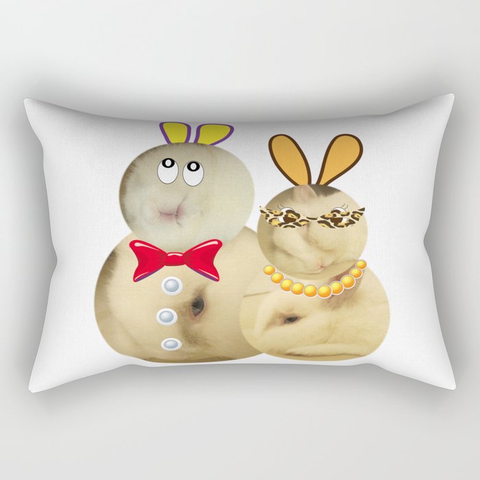 couple Rectangular Pillow