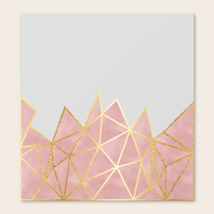 Pink Gold Geometric Canvas Print By Tanyalegere Society6 Discover canvas art prints, photos, mural, big turn your photos to art, browse classic art, build a custom bus roll, or discover emerging artists. pink gold geometric canvas print by tanyalegere