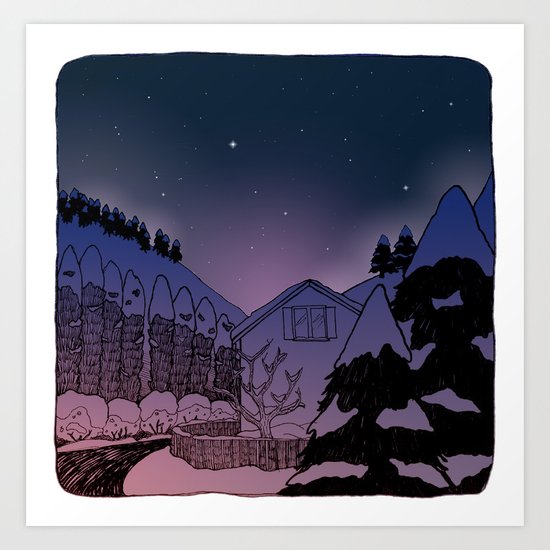 WINTER 1 Art Print