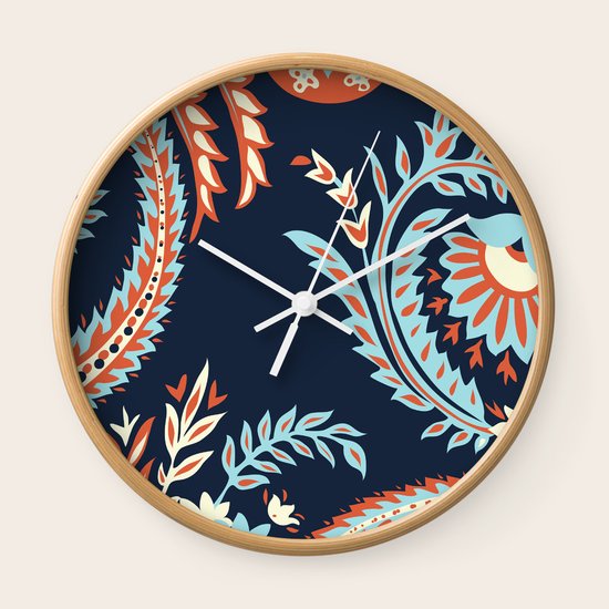 Flora Wall Clock