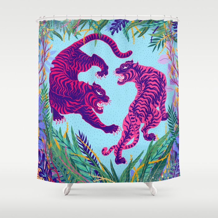 Take Me To The Wild Shower Curtain