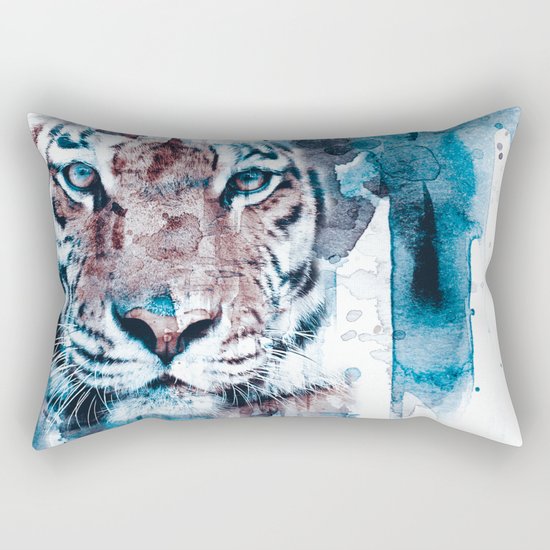 Tiger Rectangular Pillow