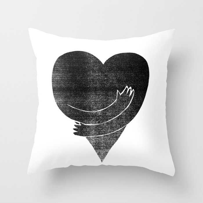Illustrations / Love Throw Pillow